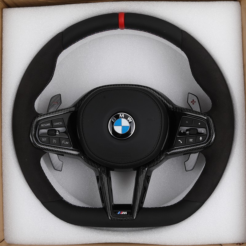 Alcantara-Lenkrad für BMW F80 F82 F90 G20 G30 G80 M430i