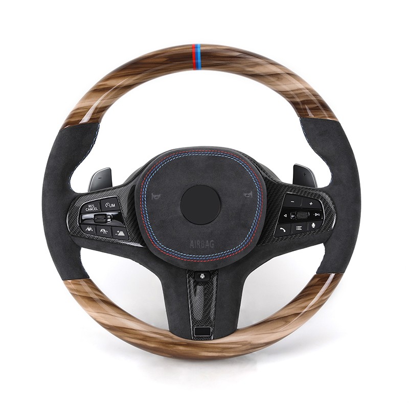 Holzlenkrad für BMW G01 G05 G07 G11 G12 G20 G22 G30 G80 G87